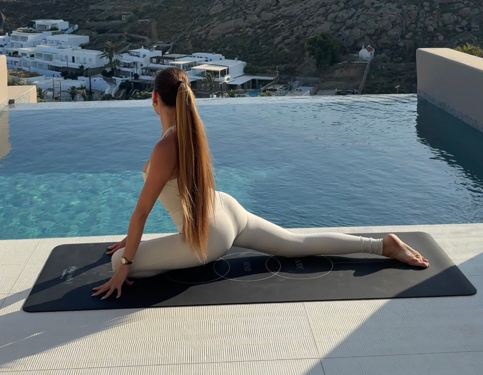 Yin yoga and meditation in Mykonos