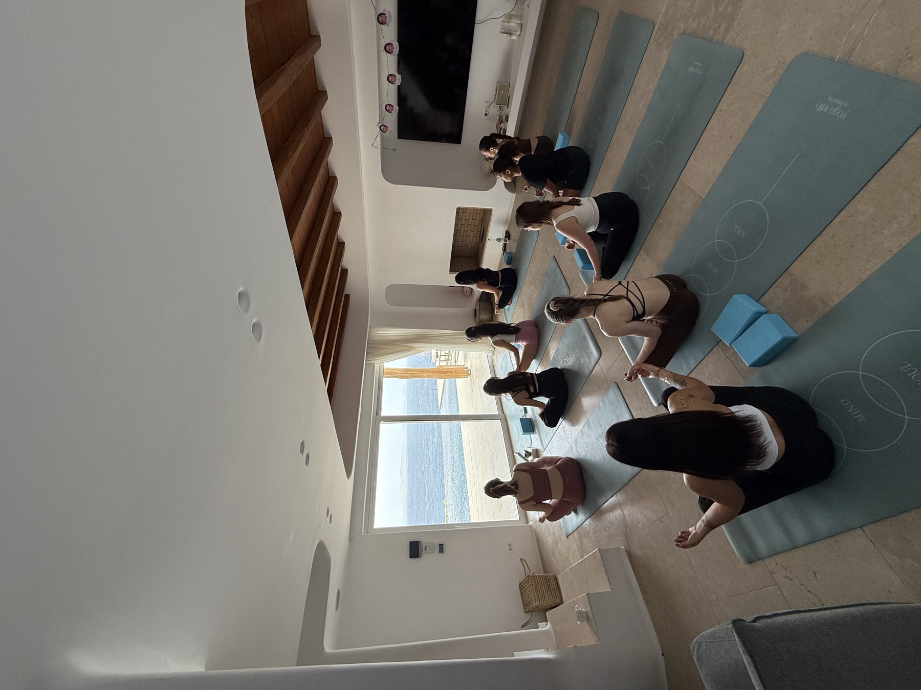 Bachelorette wellness morning in Mykonos