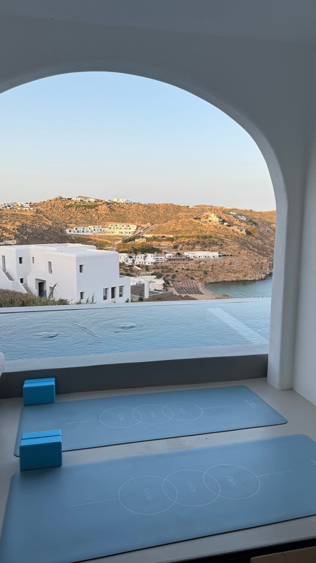 One to one yoga with Florentia in Mykonos