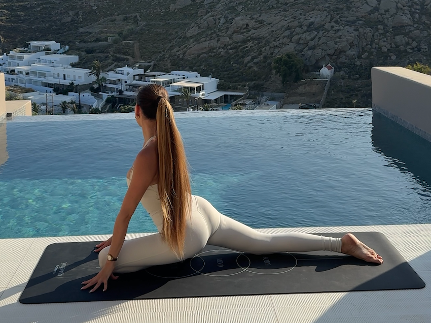 Yin yoga and meditation in Mykonos